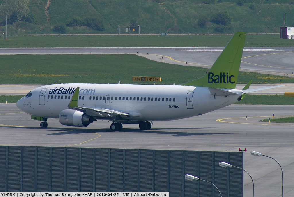 YL-BBK, 1998 Boeing 737-33V C/N 29332, Air Baltic Boeing 737-300