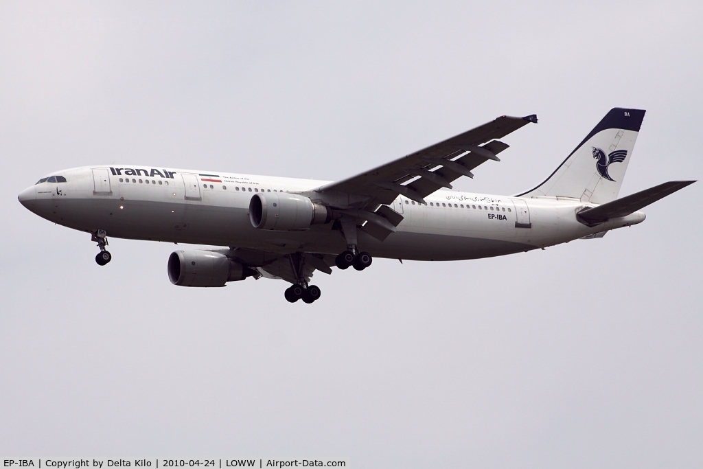 EP-IBA, 1993 Airbus A300B4-605R C/N 723, IRAN AIR  A-300-605R