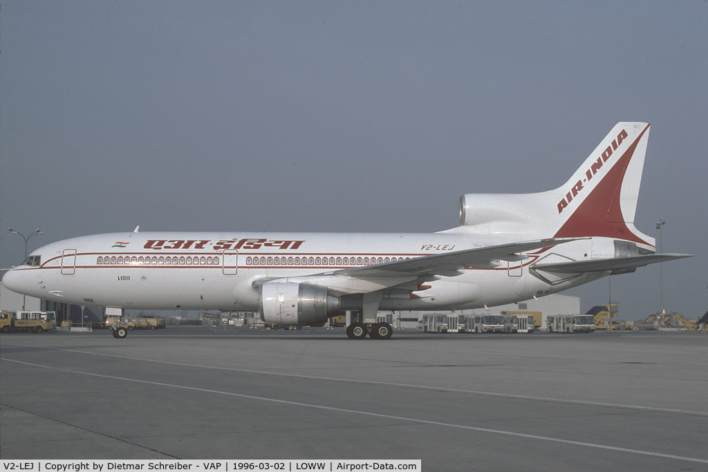 V2-LEJ, 1983 Lockheed L-1011-385-3 TriStar 500 C/N 193H-1246, Air India Lockheed Tristar