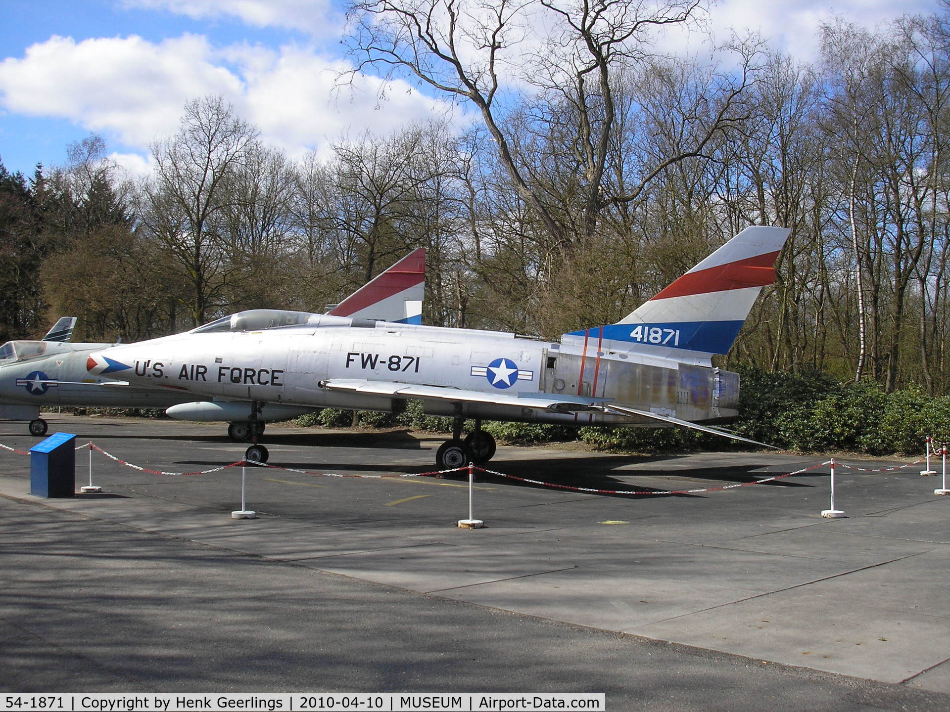 54-1871, 1954 North American F-100D Super Sabre C/N 217-132, MLM Dutch AF Museum - Soesterberg