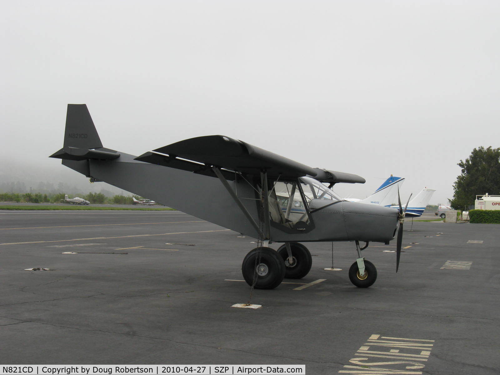 N821CD, Zenith STOL CH-701 C/N 7-4094, 2010 Desmond ZENITH CH701, fixed slat high-lift STOL wing