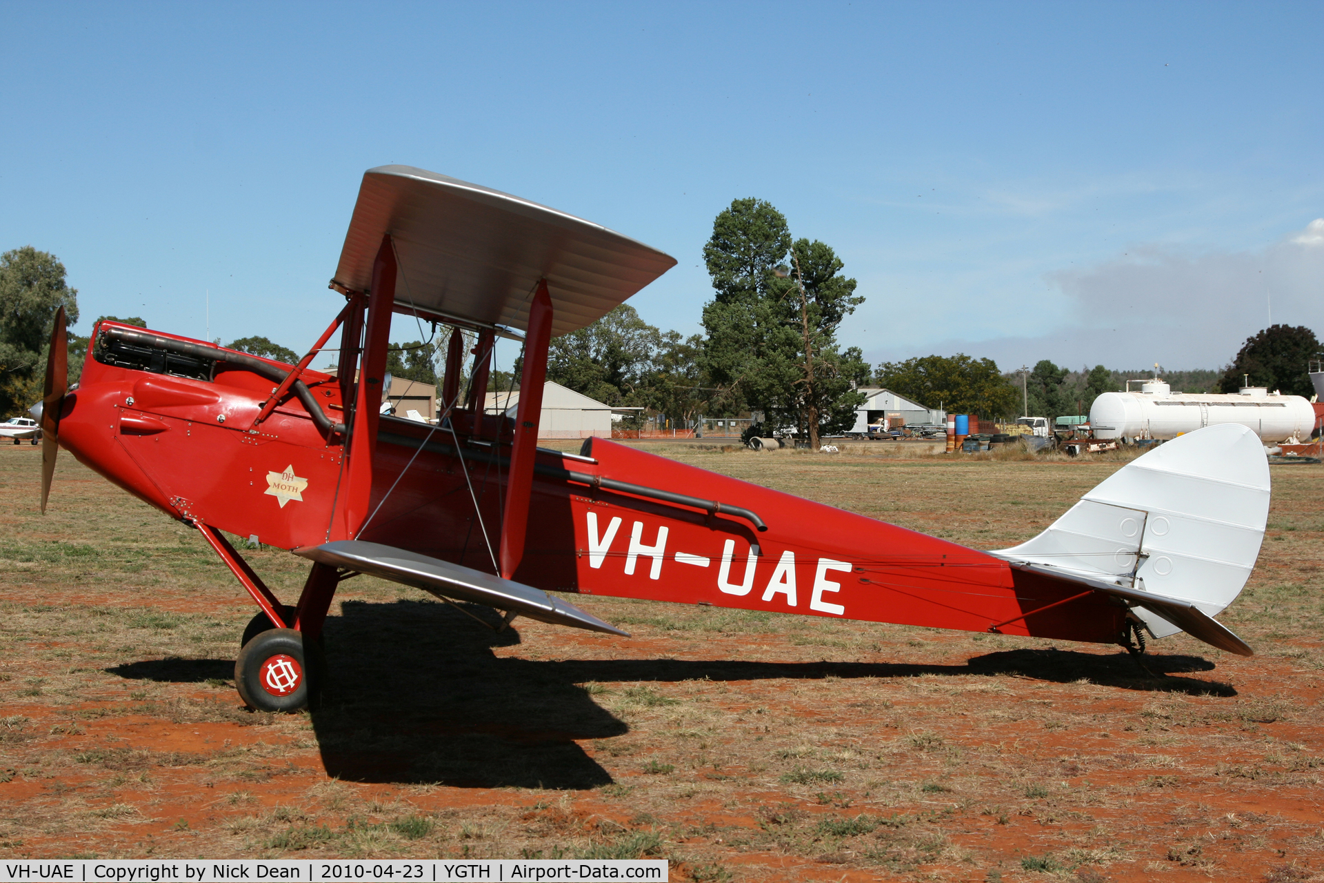 VH-UAE, 1925 De Havilland DH.60G Gipsy Moth C/N 192, YGTH