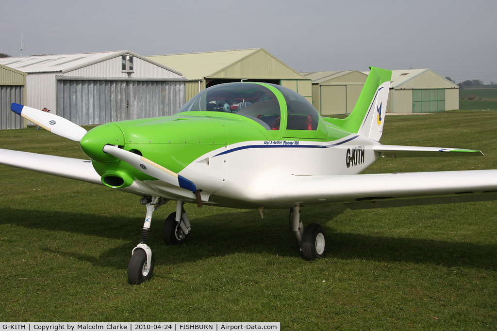 G-KITH, 2006 Alpi Aviation Pioneer 300 C/N PFA 330-14510, Alpi Aviation Pioneer 300 at Fishburn Airfield, UK in 2010.