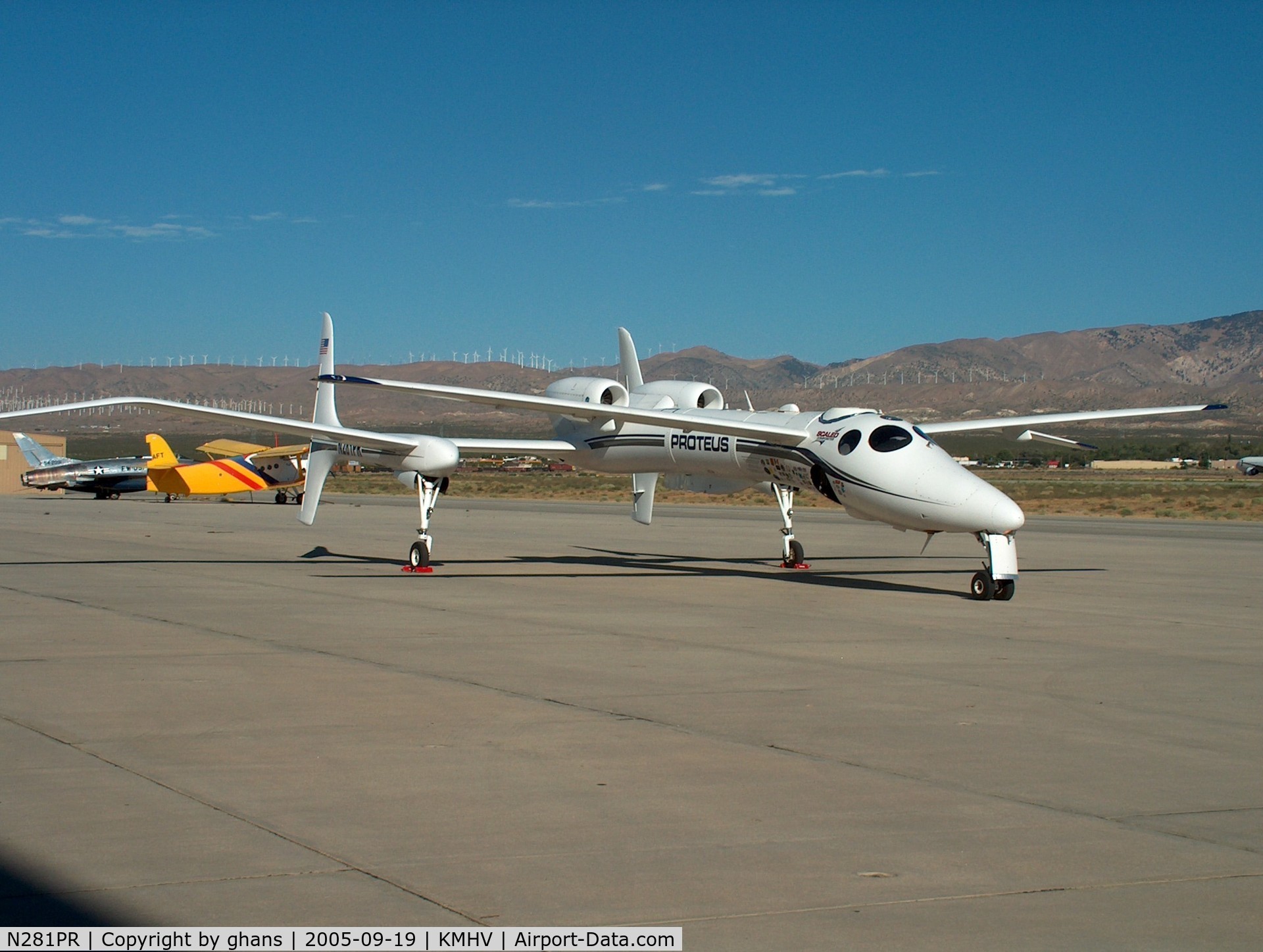 N281PR, 1998 Scaled Composites 281 C/N 001, Another experimental aircraft.