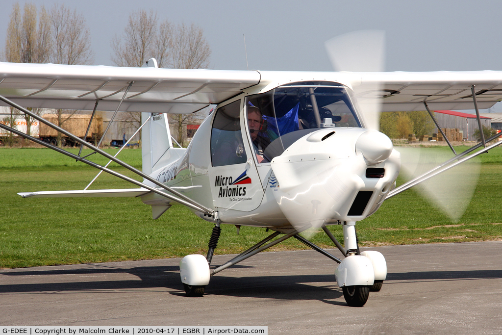G-EDEE, 2005 Comco Ikarus C42 FB100 C/N 0511-6769, Ikarus C-42 FB100 at Breighton Airfield, UK in 2010.