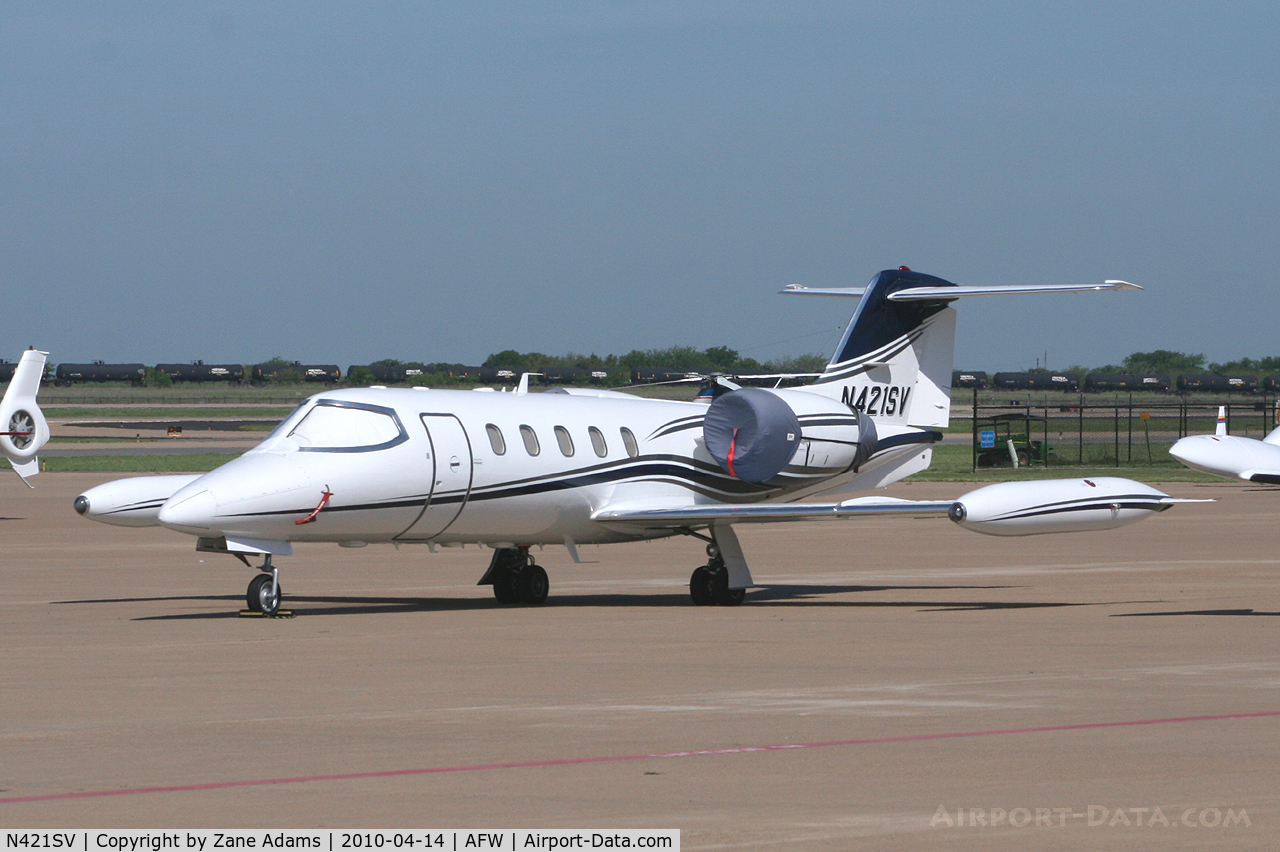 N421SV, 1990 Gates Learjet 35A C/N 660, At Fort Worth Alliance Airport