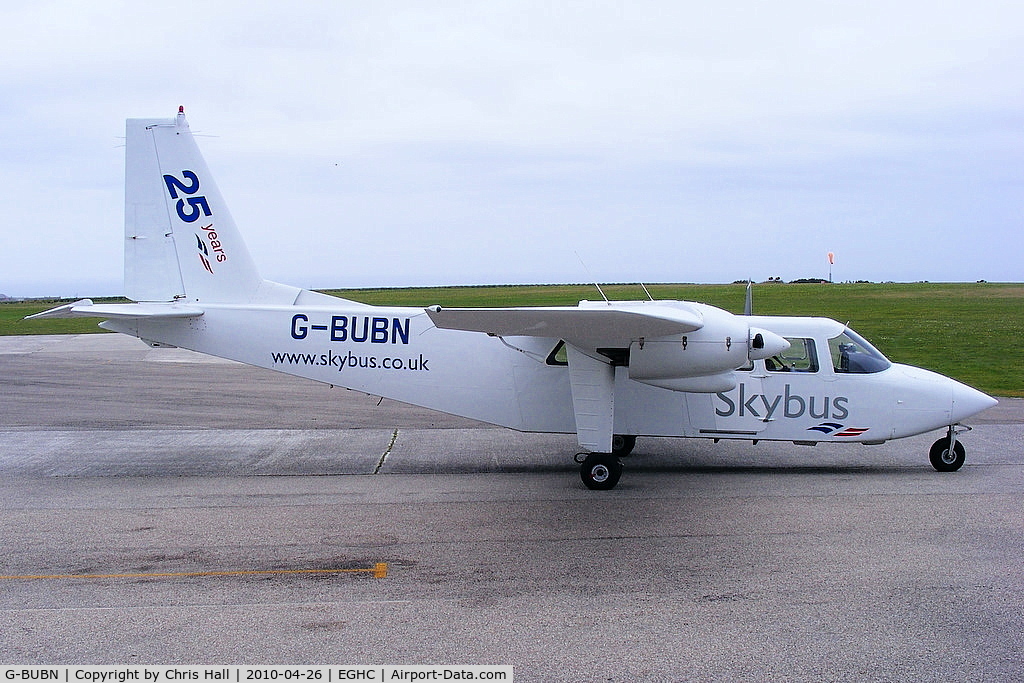G-BUBN, 1993 Pilatus Britten-Norman BN-2B-26 Islander C/N 2270, Skybus