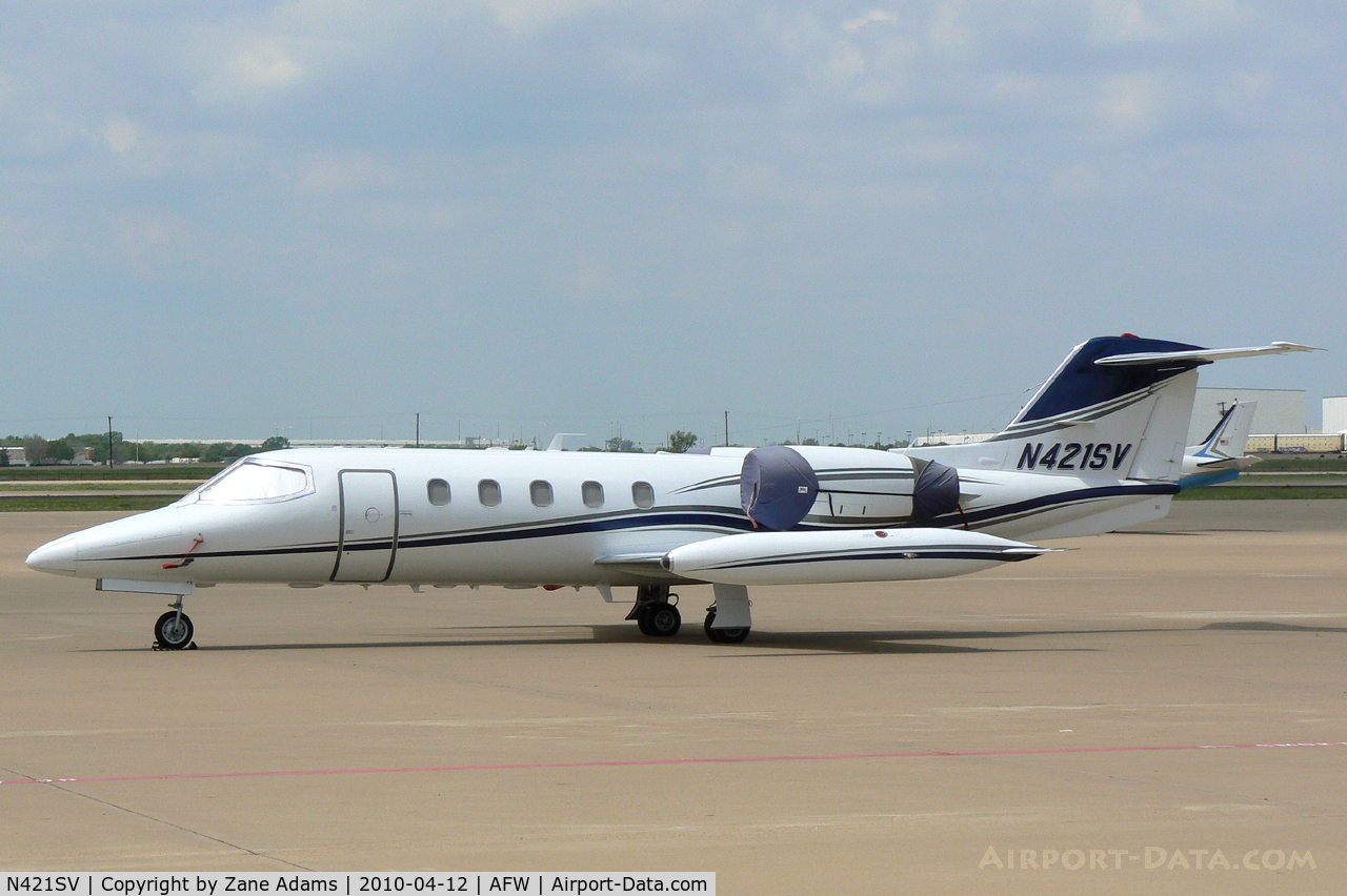 N421SV, 1990 Gates Learjet 35A C/N 660, At Fort Worth Alliance Airport