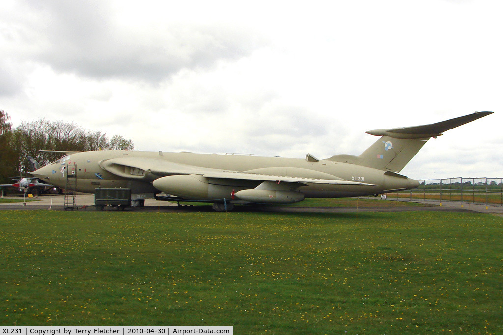 XL231, 1962 Handley Page Victor K.2 C/N HP80/76, displayed at the Yorkshire Air Museum at Elvington