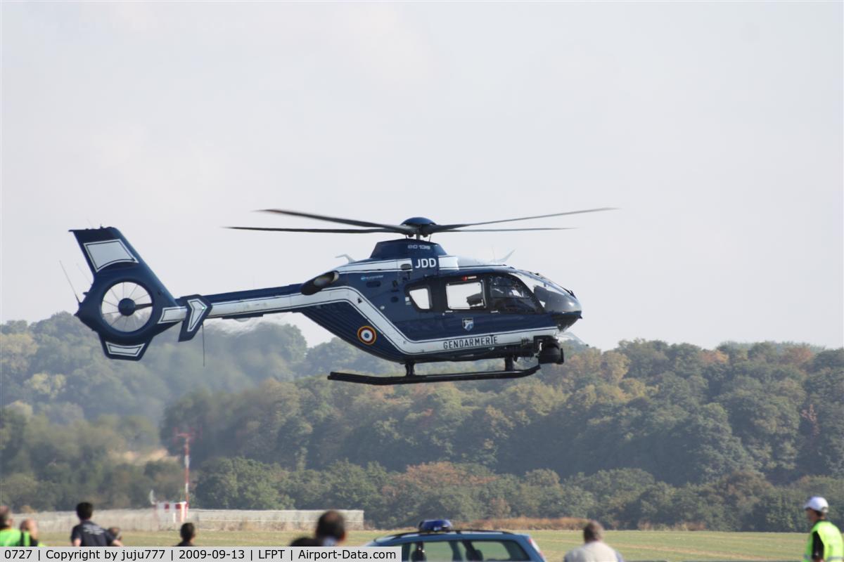 0727, 2009 Eurocopter EC-135T-2 C/N 0727, on display at Pontoise
