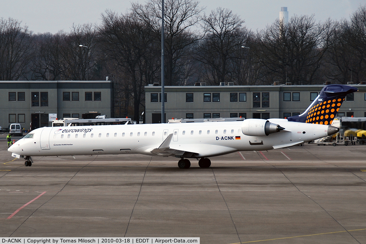 D-ACNK, 2010 Bombardier CRJ-900LR (CL-600-2D24) C/N 15251, 
