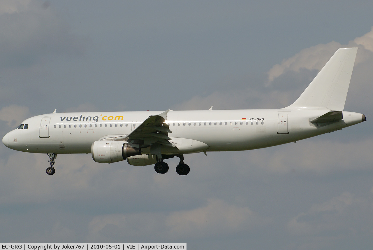 EC-GRG, 1990 Airbus A320-211 C/N 143, Vueling Airbus A320-211