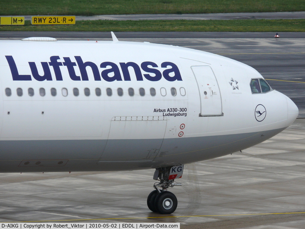 D-AIKG, 2005 Airbus A330-343X C/N 645, Lufthansa 
