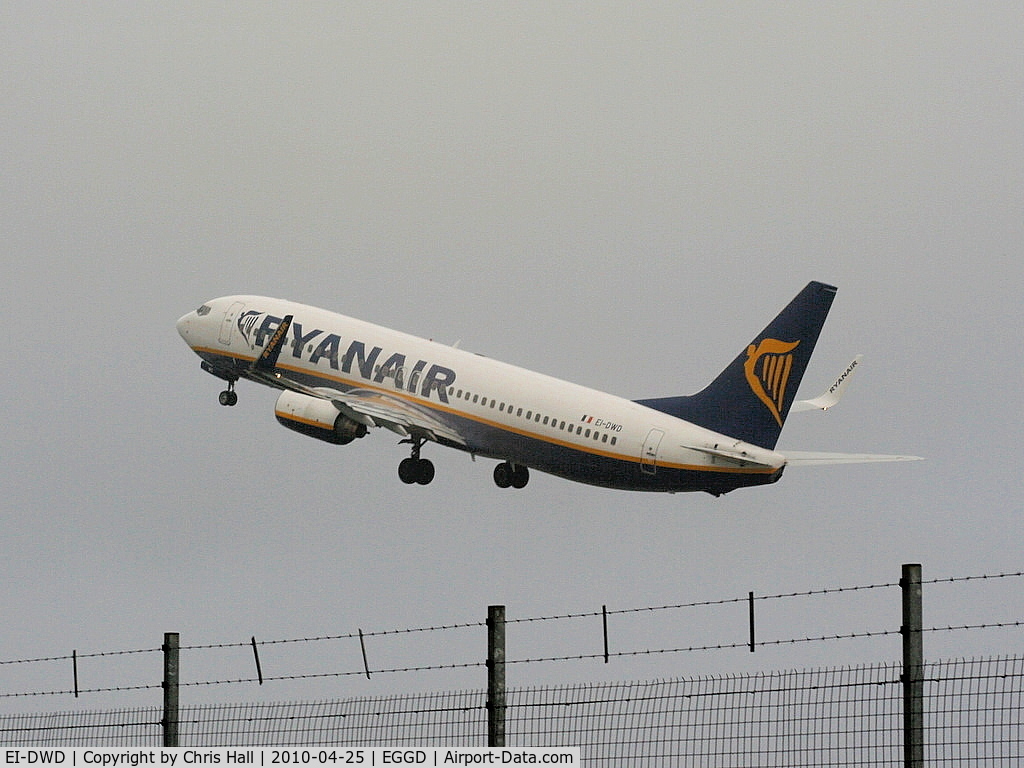 EI-DWD, 2007 Boeing 737-8AS C/N 33642, Ryanair