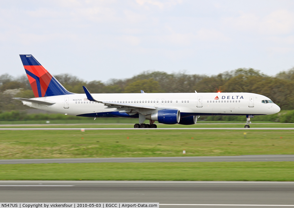 N547US, 1996 Boeing 757-251 C/N 26494, Delta Airlines