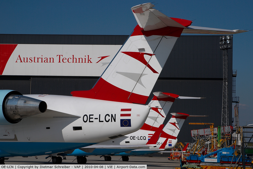 OE-LCN, 2000 Canadair CRJ-200LR (CL-600-2B19) C/N 7365, Austrian Arrows Regionaljet