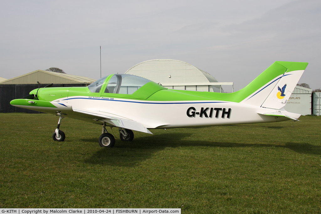 G-KITH, 2006 Alpi Aviation Pioneer 300 C/N PFA 330-14510, Alpi Aviation Pioneer 300 at Fishburn Airfield, UK in 2010.