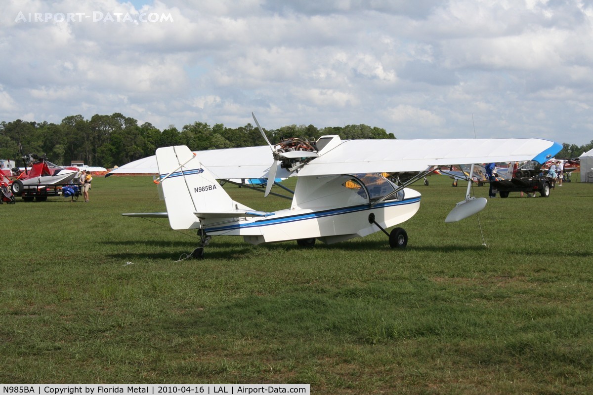 N985BA, 2005 Progressive Aerodyne Searey C/N 1MK266C, Searey