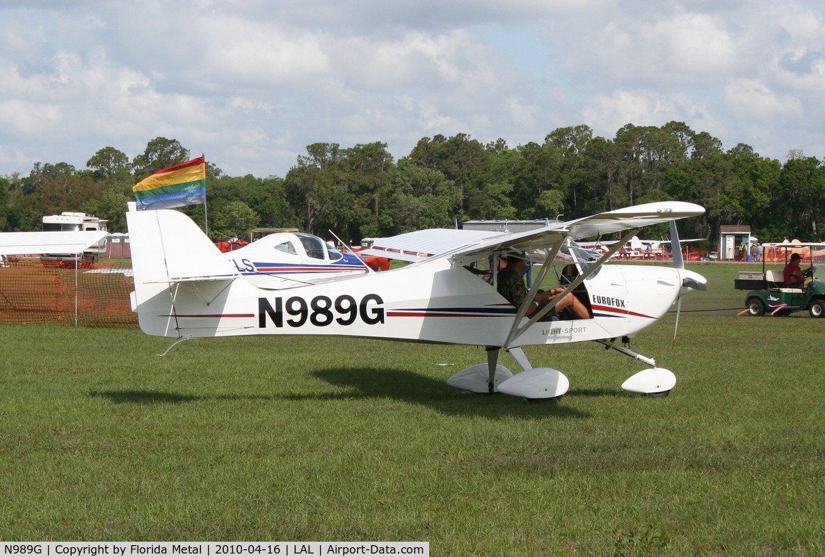 N989G, 2007 Aeropro Eurofox LSA C/N 224 07, Eurofox LSA