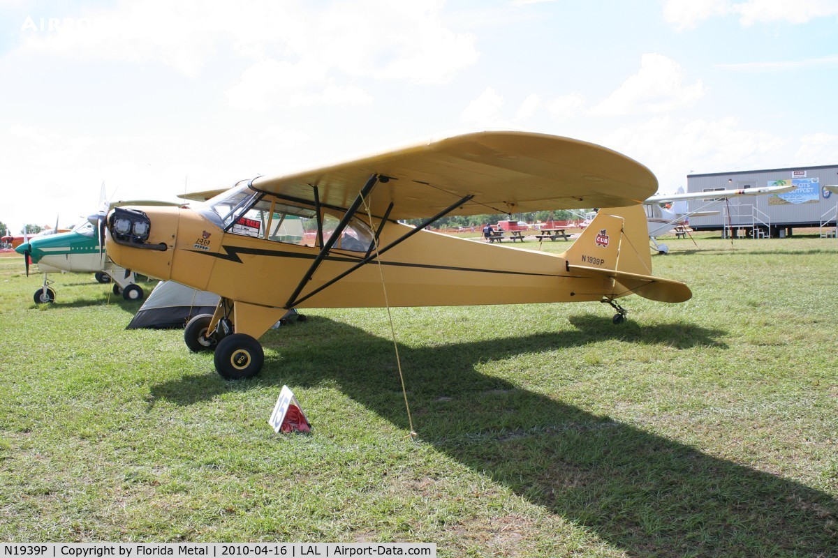 N1939P, 1939 Piper J3C-65 Cub C/N 3969, J3 Cub
