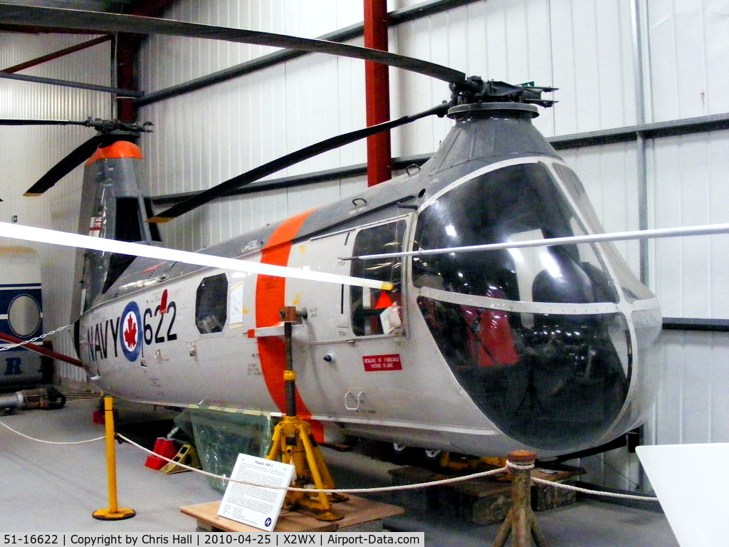 51-16622, 1954 Piasecki HUP-3 Retriever C/N 51, at The Helicopter Museum, Weston-super-Mare