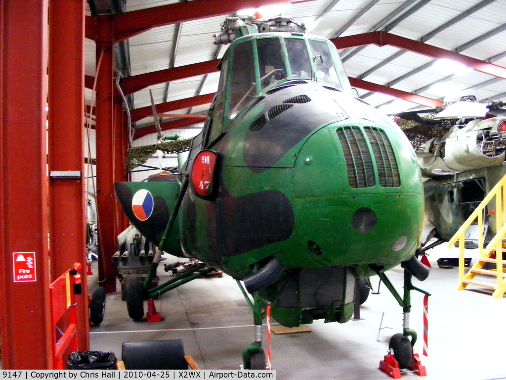 9147, Mil Mi-4 Hound C/N 09147, at The Helicopter Museum, Weston-super-Mare