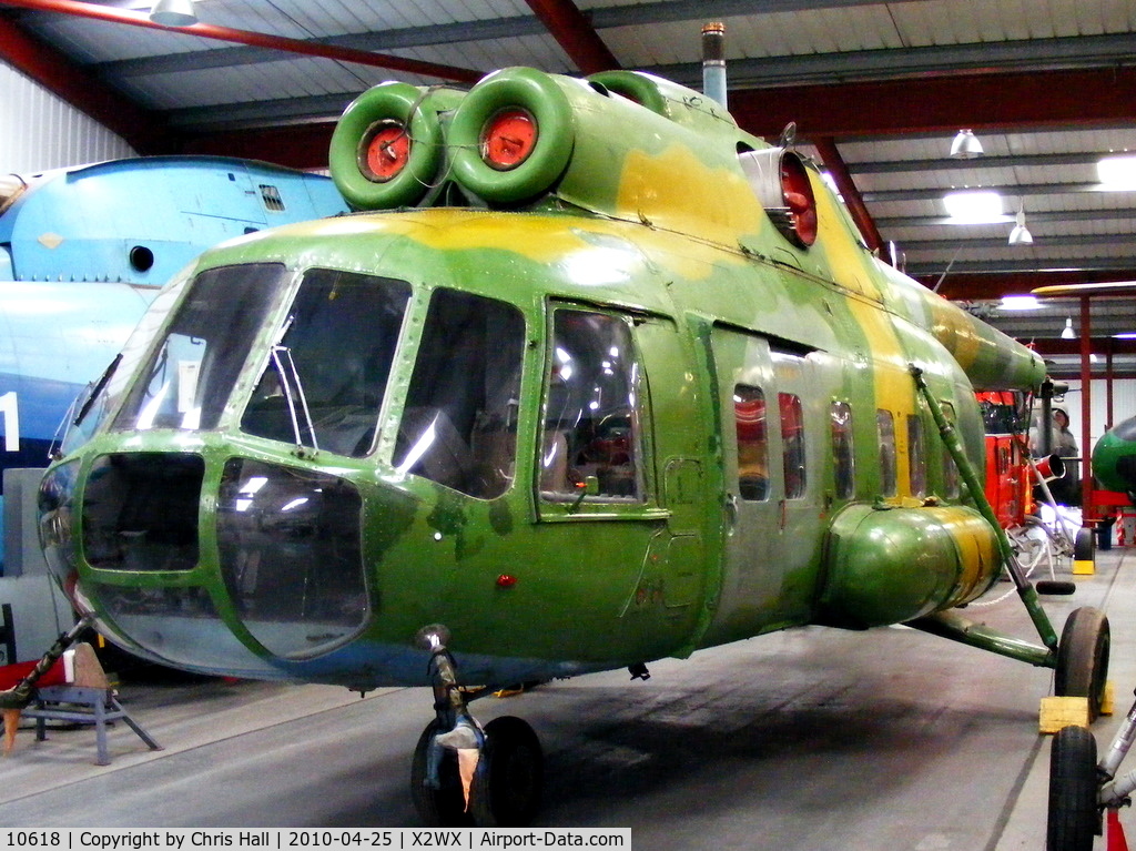 10618, Mil Mi-8PS C/N Not found H-106, Mil Mi-8 at The Helicopter Museum, Weston-super-Mare
