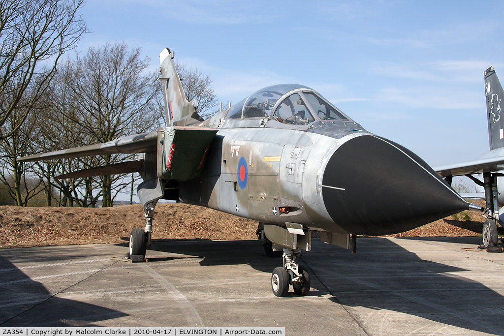 ZA354, 1980 Panavia Tornado GR.1 C/N 030/BS007/3015, Panavia Tornado GR1 at The Yorkshire Air Museum, Elvington, UK in 2010.