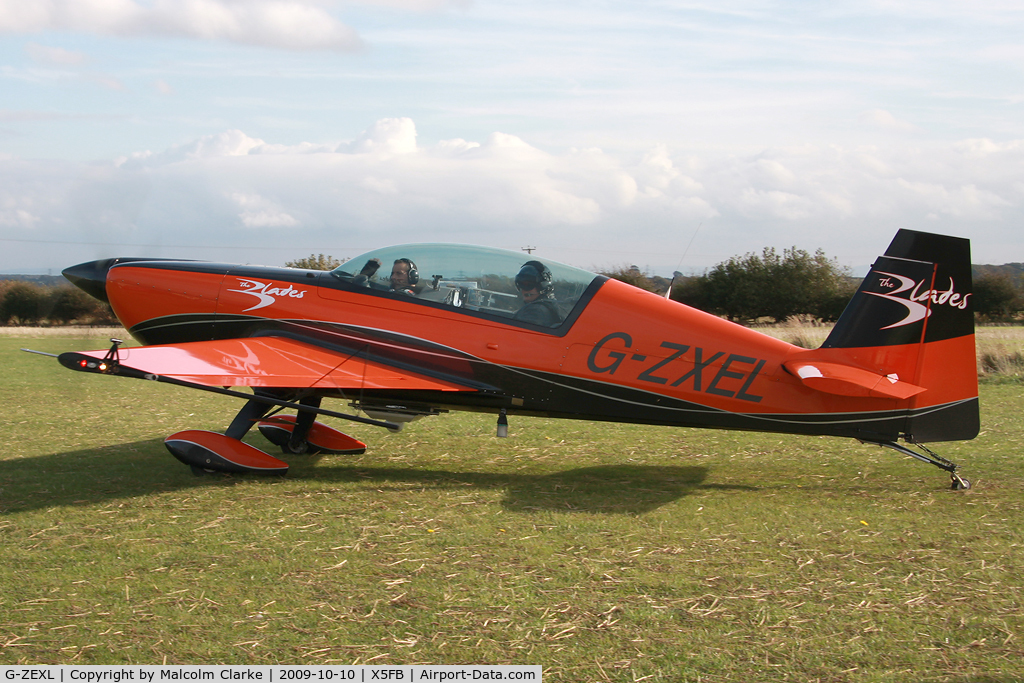 G-ZEXL, 2006 Extra EA-300L C/N 1225, Extra EA-300L at Fishburn Airfield, UK in 2009.
