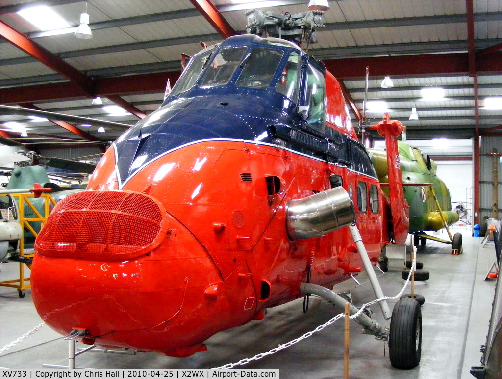 XV733, 1969 Westland Wessex HCC.4 C/N WA628, at The Helicopter Museum, Weston-super-Mare