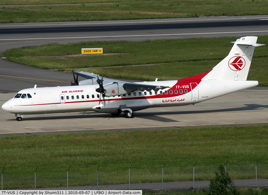 7T-VUS, 2010 ATR 72-212A C/N 913, Delivery day...