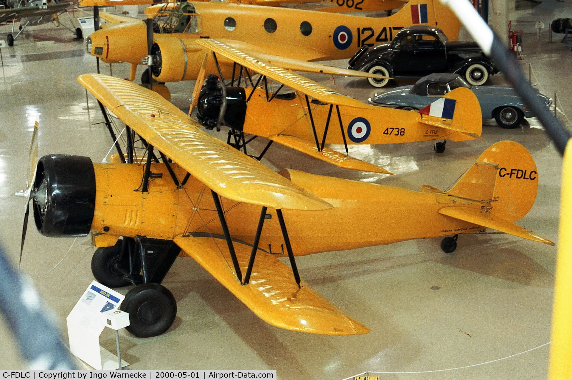 C-FDLC, 1937 Fleet 21M C/N FAC 11, Fleet 21K at the Canadian Warplane Heritage Museum, Hamilton Ontario