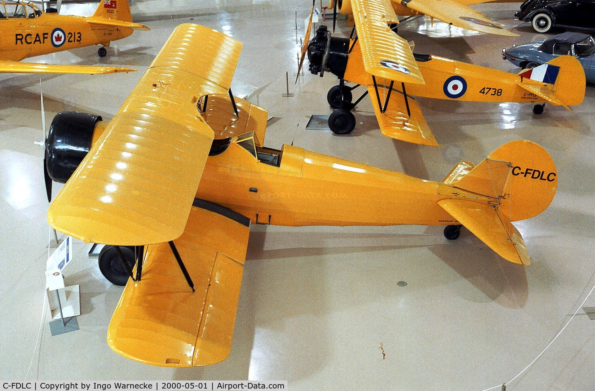 C-FDLC, 1937 Fleet 21M C/N FAC 11, Fleet 21K at the Canadian Warplane Heritage Museum, Hamilton Ontario
