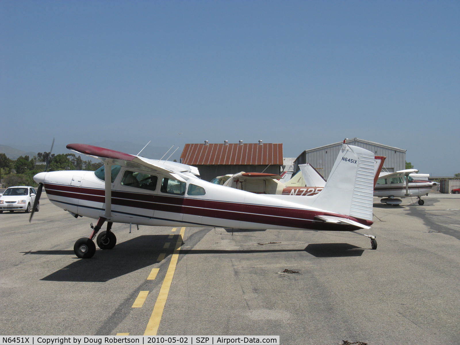 N6451X, 1960 Cessna 180D C/N 18050951, 1960 Cessna 180D, Continental O-470-S 230 Hp