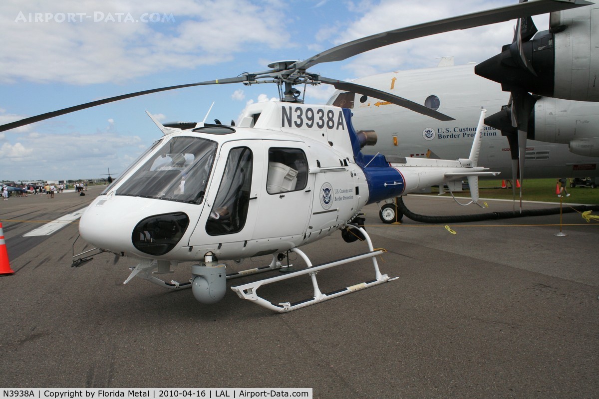 N3938A, Aerospatiale AS-350B-3 Ecureuil C/N 4804, Homeland Security AS350