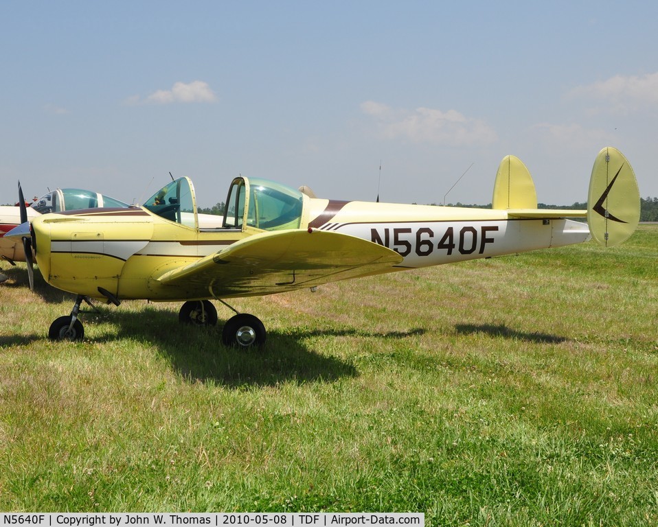 N5640F, 1967 Alon A2 Aircoupe C/N A-240, Vintage Aircraft Fly In
