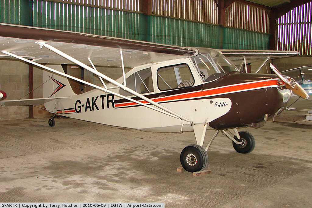 G-AKTR, 1946 Aeronca 7AC Champion C/N 7AC-3017, Smart 1946 Aeronca Aircraft Corporation AERONCA 7AC at Oaksey Park