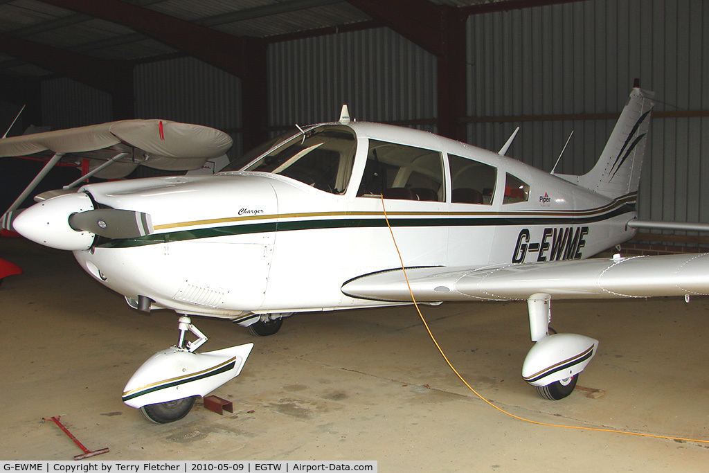 G-EWME, 1973 Piper PA-28-235 Cherokee Charger C/N 28-7310156, 1973 Piper PIPER PA-28-235 at Oaksey Park