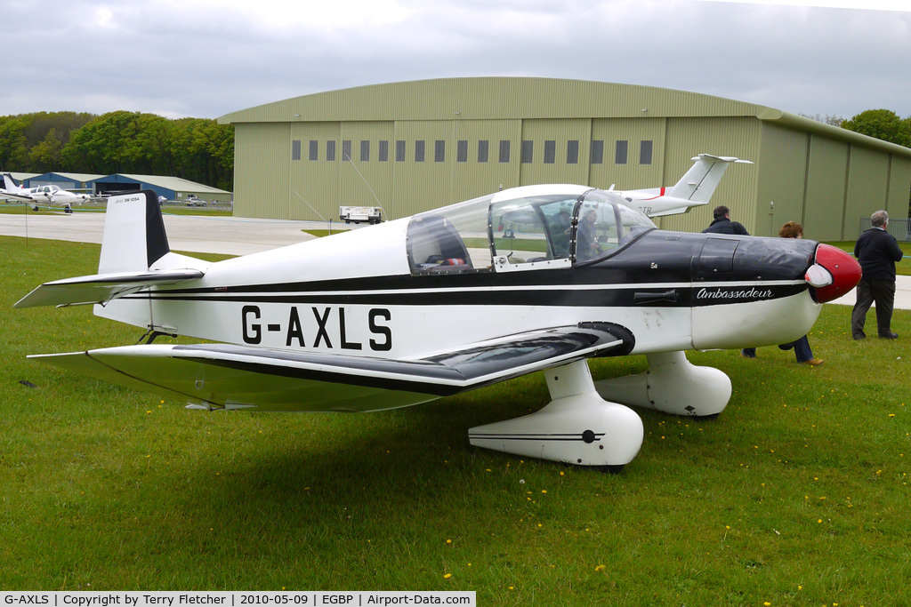 G-AXLS, 1959 Jodel DR-105A Ambassadeur C/N 86, 1959 Societe Aeronautique Normande JODEL DR105A at the Great Vintage Flying Weekend at Kemble