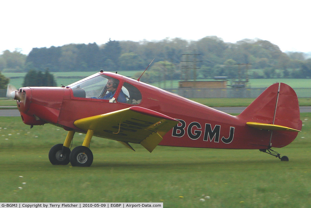 G-BGMJ, 1952 Gardan GY-201 Minicab C/N 12, 1952 Constructions Aeronautique De Bearn MINICAB GY 201 at the Great Vintage Flying Weekend at Kemble