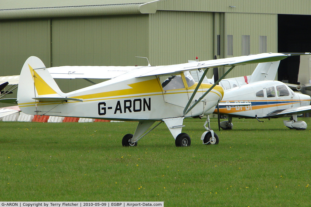 G-ARON, 1961 Piper PA-22-108 Colt Colt C/N 22-8822, 1961 Piper PIPER PA-22-108 at the Great Vintage Flying Weekend at Kemble