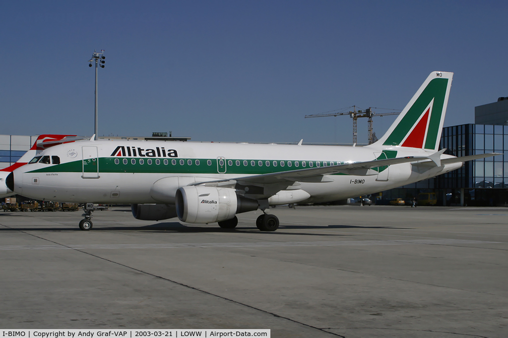I-BIMO, 2002 Airbus A319-112 C/N 1770, Alitalia A319