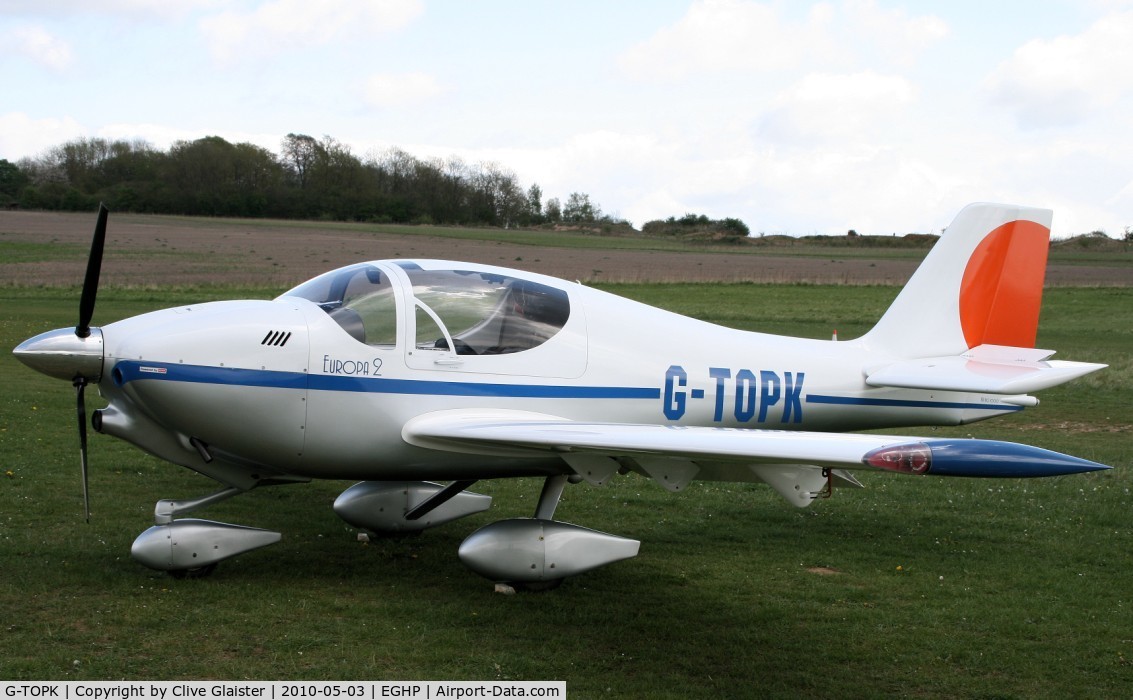 G-TOPK, 2004 Europa XS Tri-Gear C/N PFA 247-14193, Hex: 404B3E