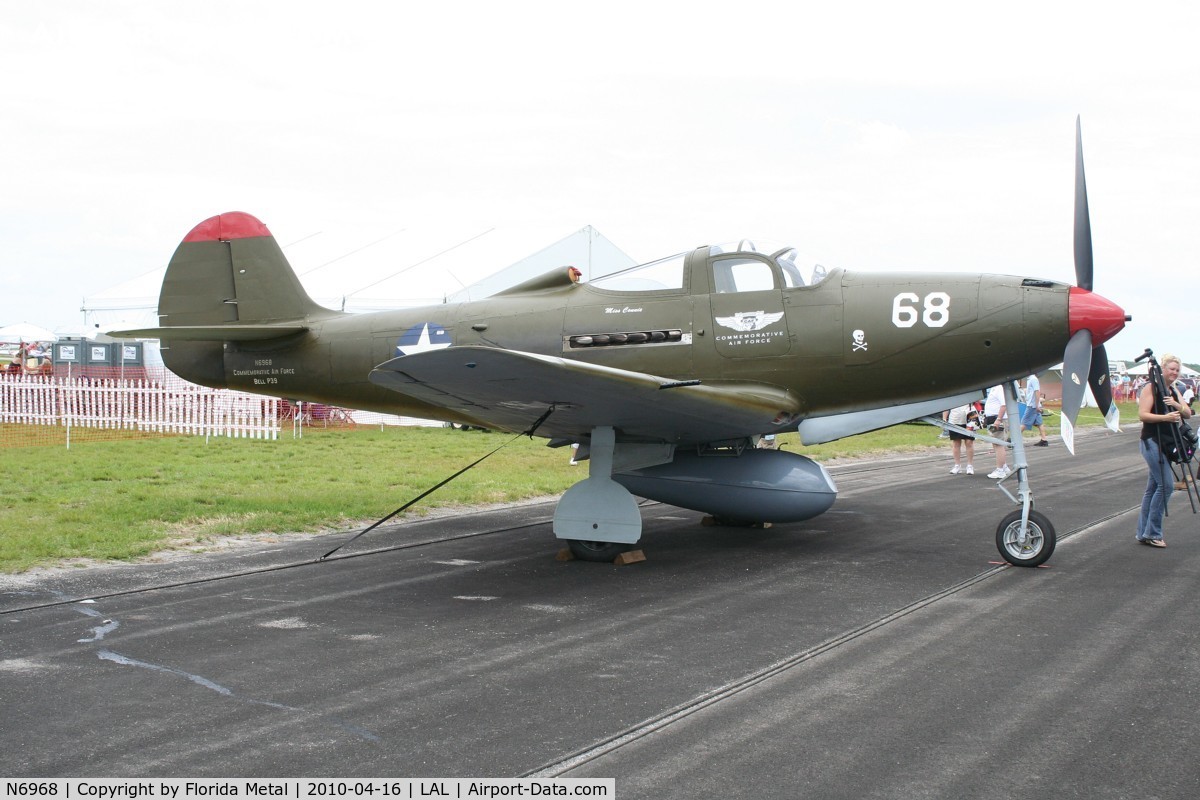 N6968, 1943 Bell P-39Q Airacobra C/N 219597, P-39