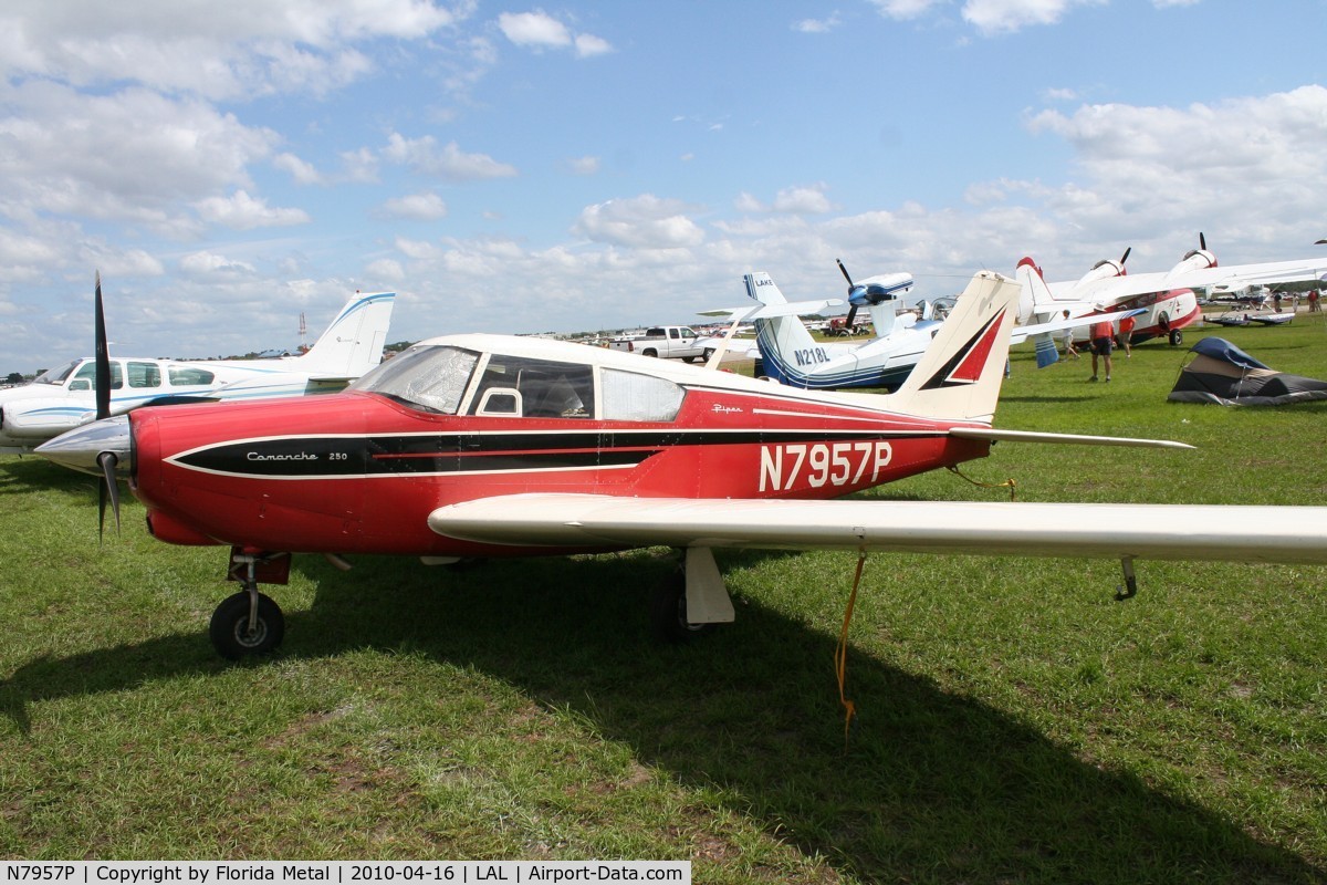 N7957P, 1962 Piper PA-24-250 Comanche C/N 24-3194, PA-24