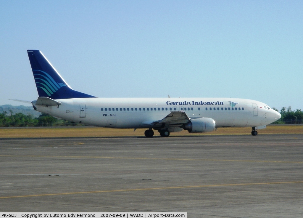 PK-GZJ, 1998 Boeing 737-4M0 C/N 29205, Garuda Indonesia