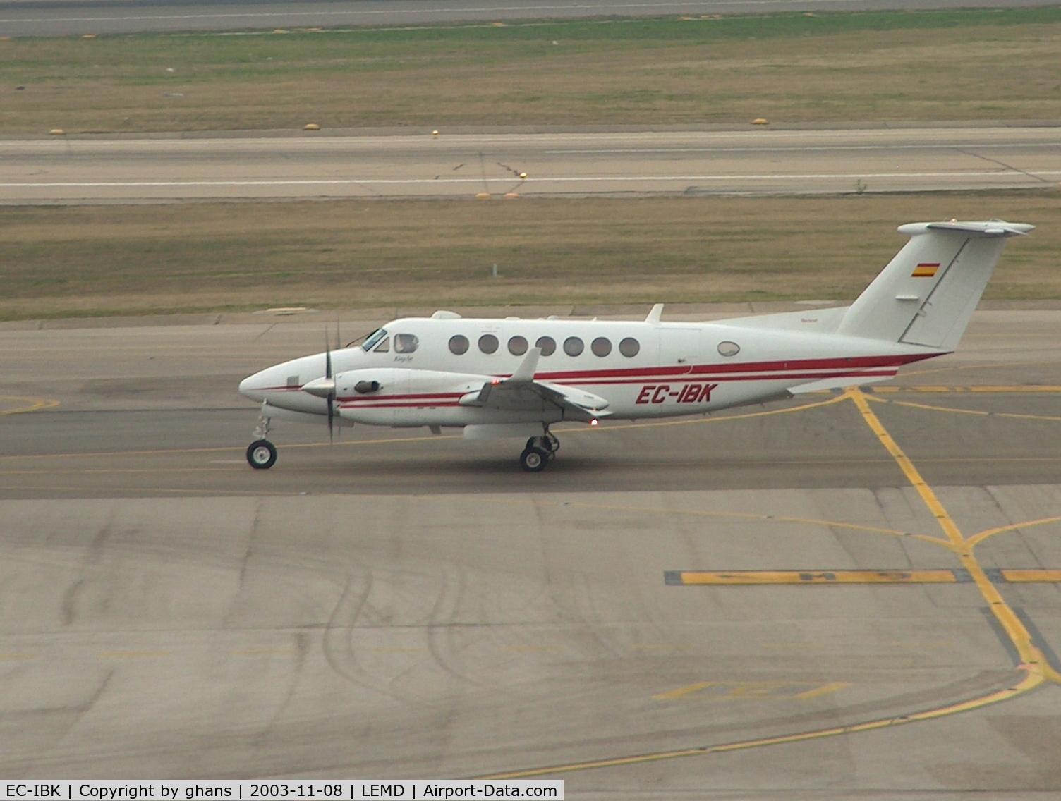EC-IBK, 2001 Beech Super King Air 350 C/N FL-328, Gestair