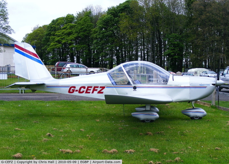 G-CEFZ, 2006 Cosmik EV-97 TeamEurostar UK C/N 2824, at the Great Vintage Flying Weekend