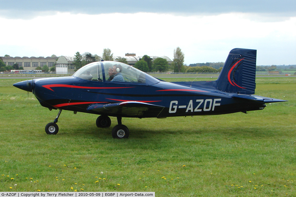 G-AZOF, 1972 AESL Glos-Airtourer Super 150/T5 C/N A549, 1970 Aero Engine Services Ltd GLOS-AIRTOURER SUPER 150, c/n: A549 at the Great Vintage Flying Weekend at Kemble