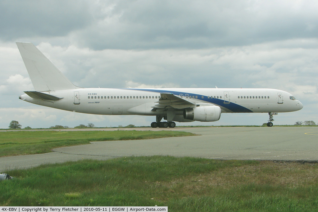 4X-EBV, 1993 Boeing 757-258 C/N 26054, El Al B757 at Luton